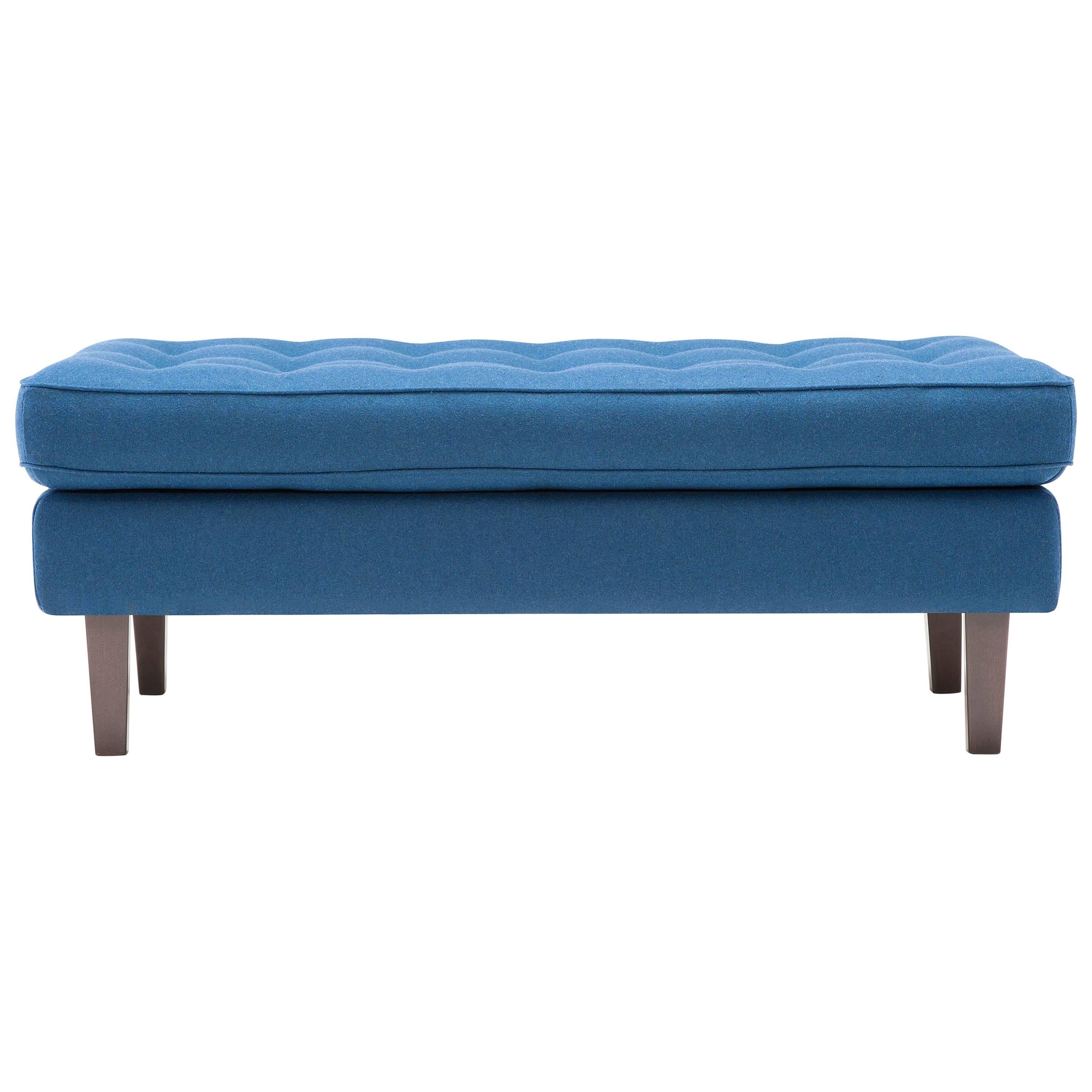Urano Pouf in Blue by Amura Lab For Sale