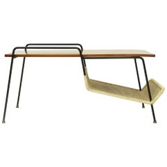 Model T236 Coffee Table with Magazine Rack by Gastone Rinaldi for RIMA, 1950s