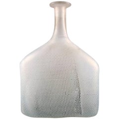 Art Glass Vase, Designed by Bertel Vallien for Kosta Boda