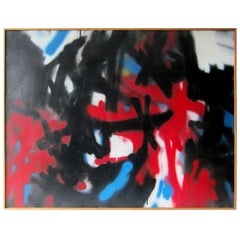 Stevan Kissel Abstract Modernist Painting