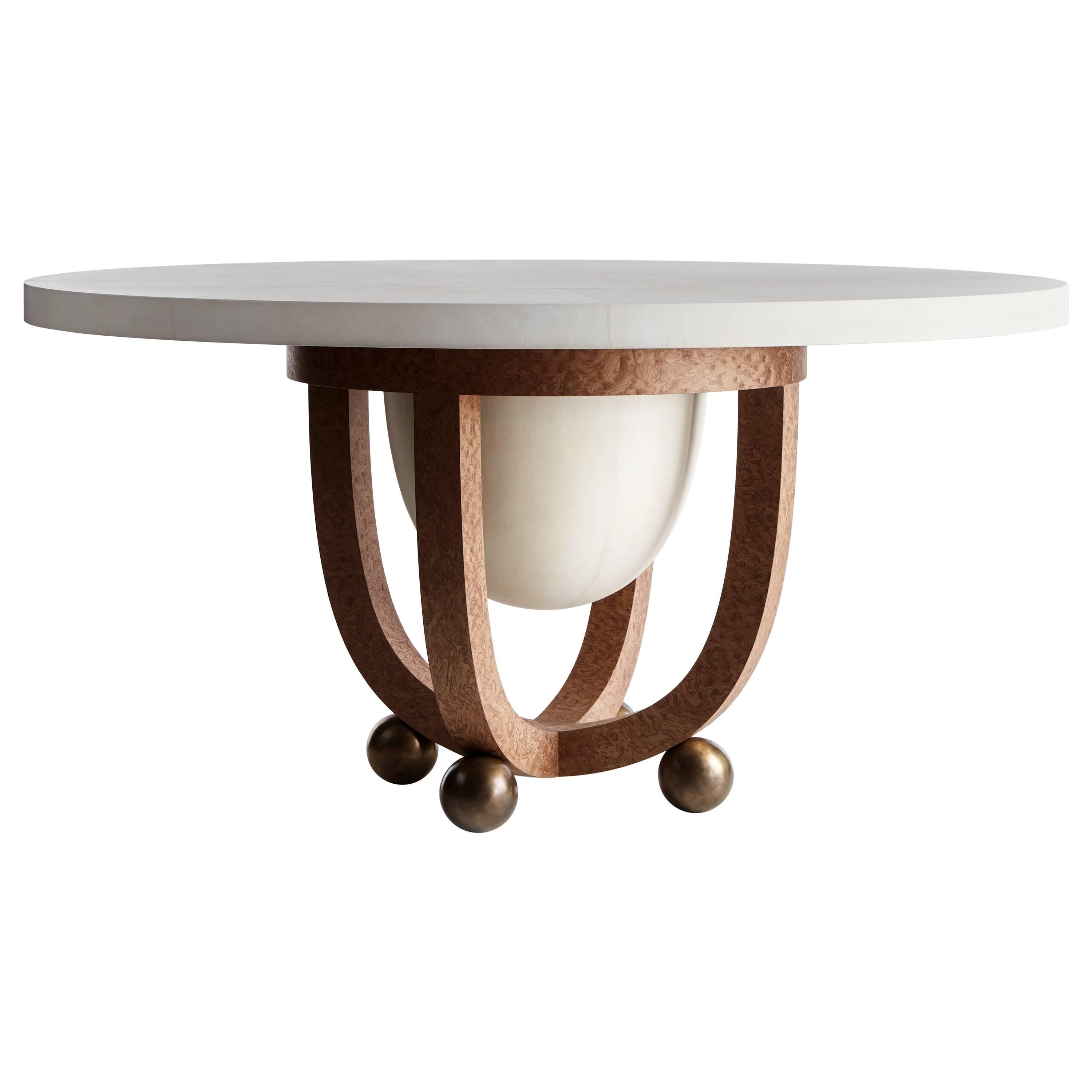 Drum Dining Table by Apparatus For Sale