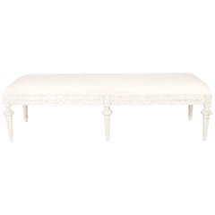 Gustavian Six-Leg Bench