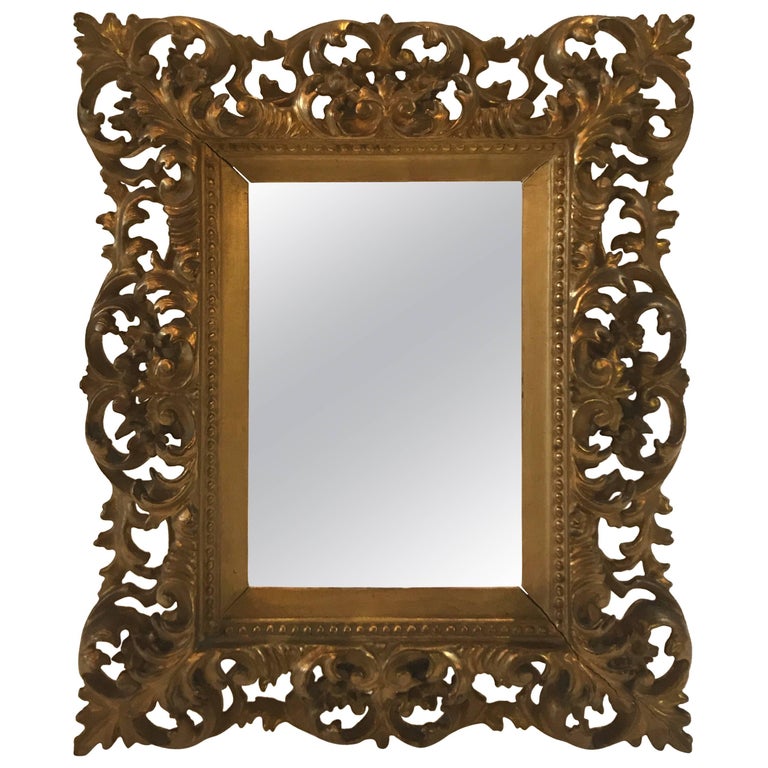 Ornate Italian Giltwood Frame For Sale at 1stDibs