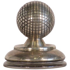 Sterling Golf Ball Paperweight