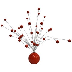 sculpture à boule cinétique des années 1960