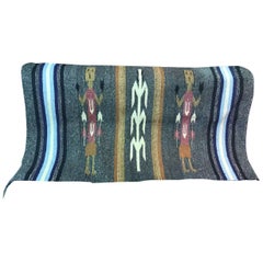 Handwoven Navajo 'Yei' Pictorial Rug