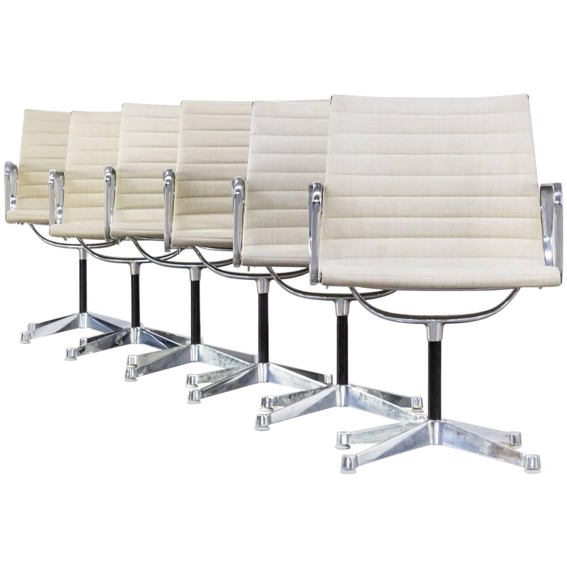 Ray & Charles Eames EA108 Fauteuils for Herman Miller Set of Six For Sale
