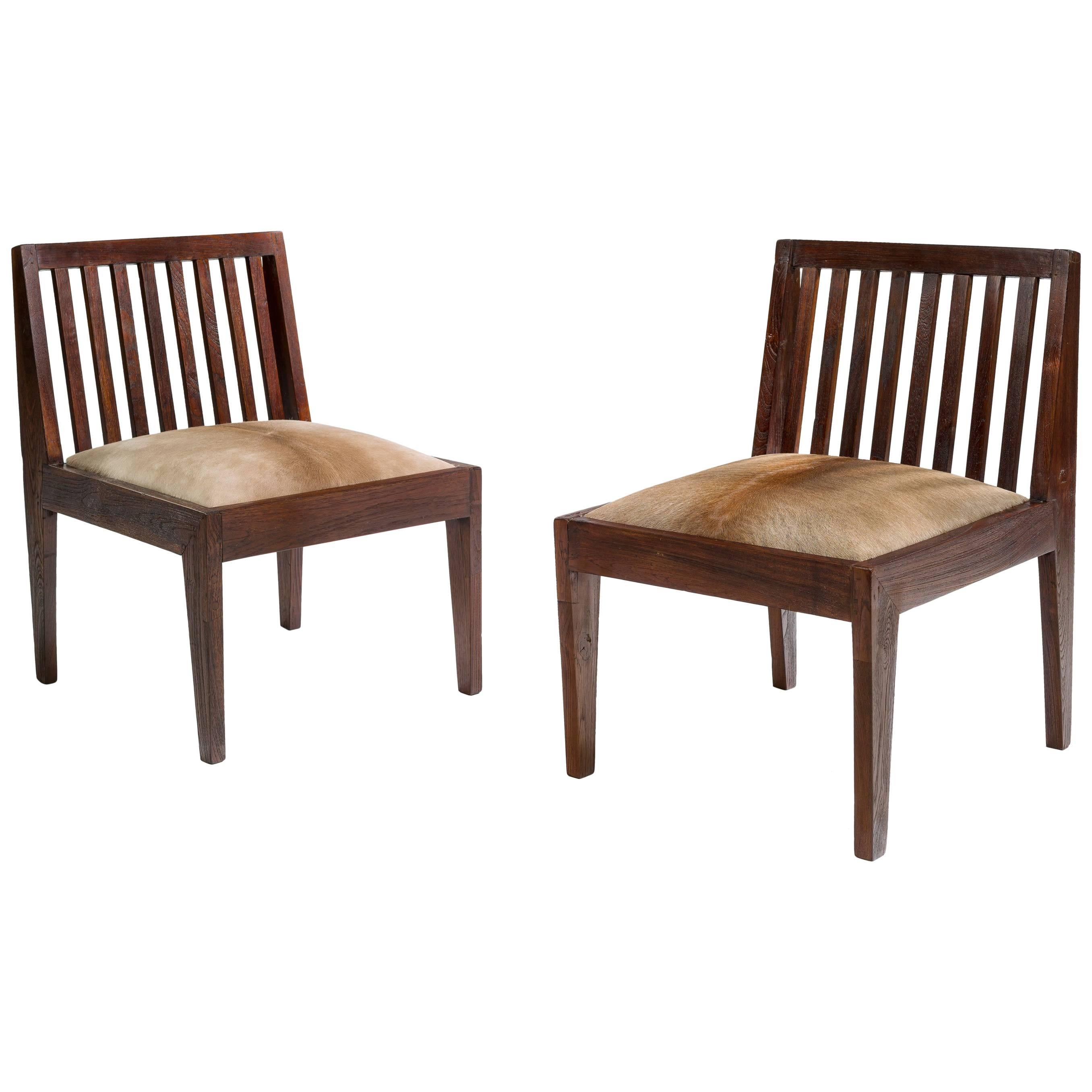 Pierre Jeanneret, Chauffeuses Pair
