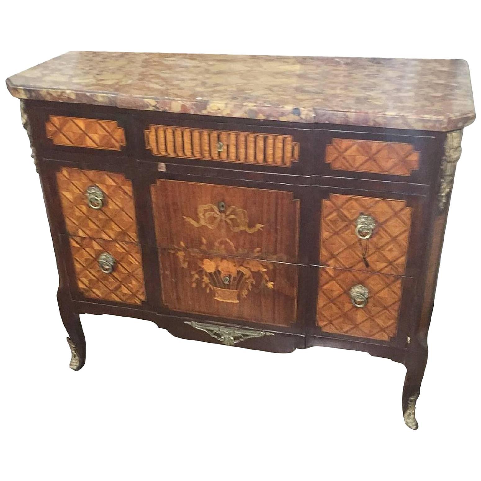 Antique French Transitional Commode