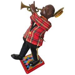 Vintage Louis Armstrong 'Satchmo' Wind Up Toy, American, circa 1950's