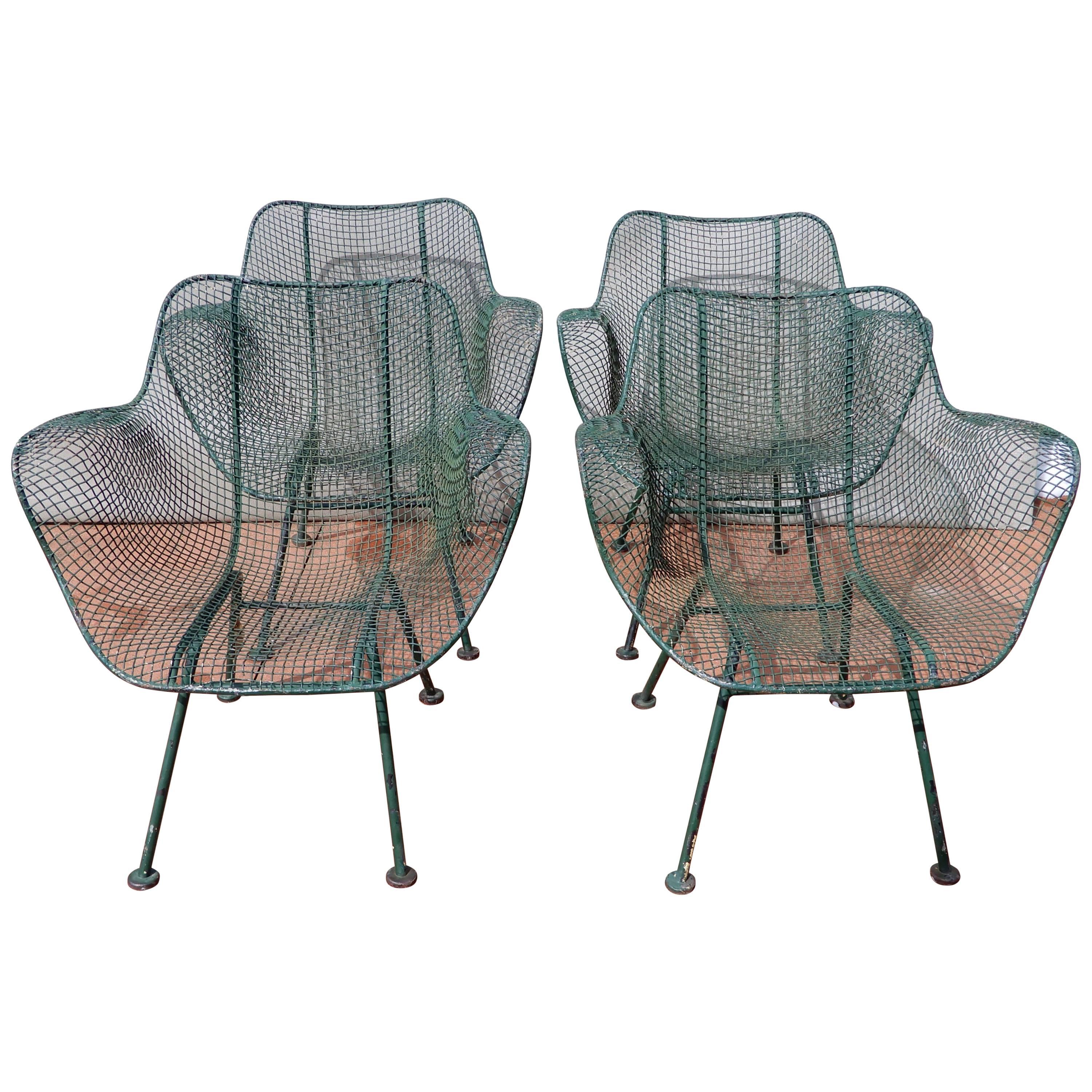 Sculptura Russell Woodard Set of Mesh Chairs