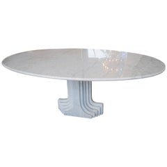 Dining Table in Marble by Carlo Scarpa, Italy, 1970