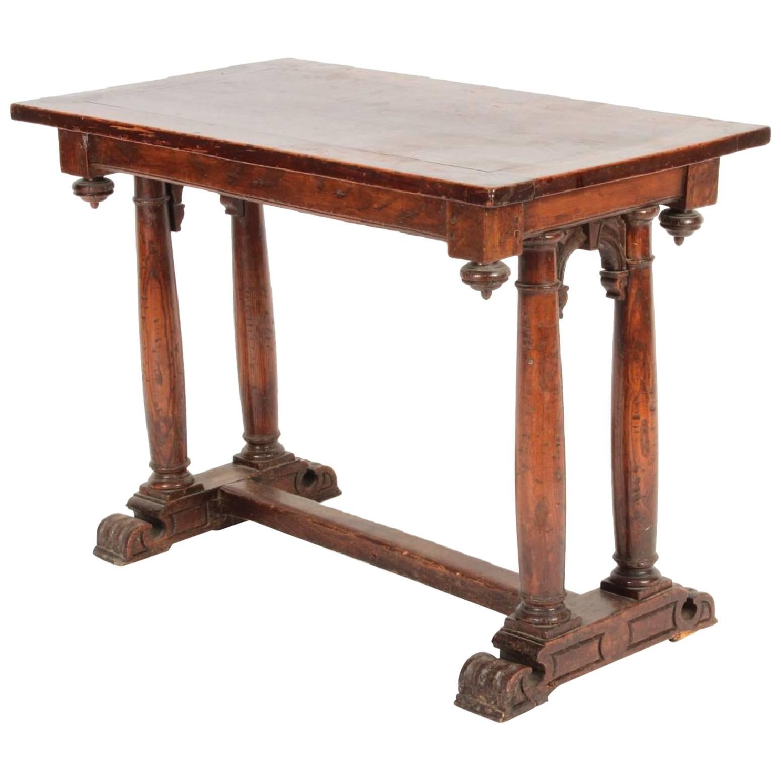 French 16th Century Henri II Centre Table