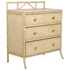 Bamboo Style Chest of Drawers