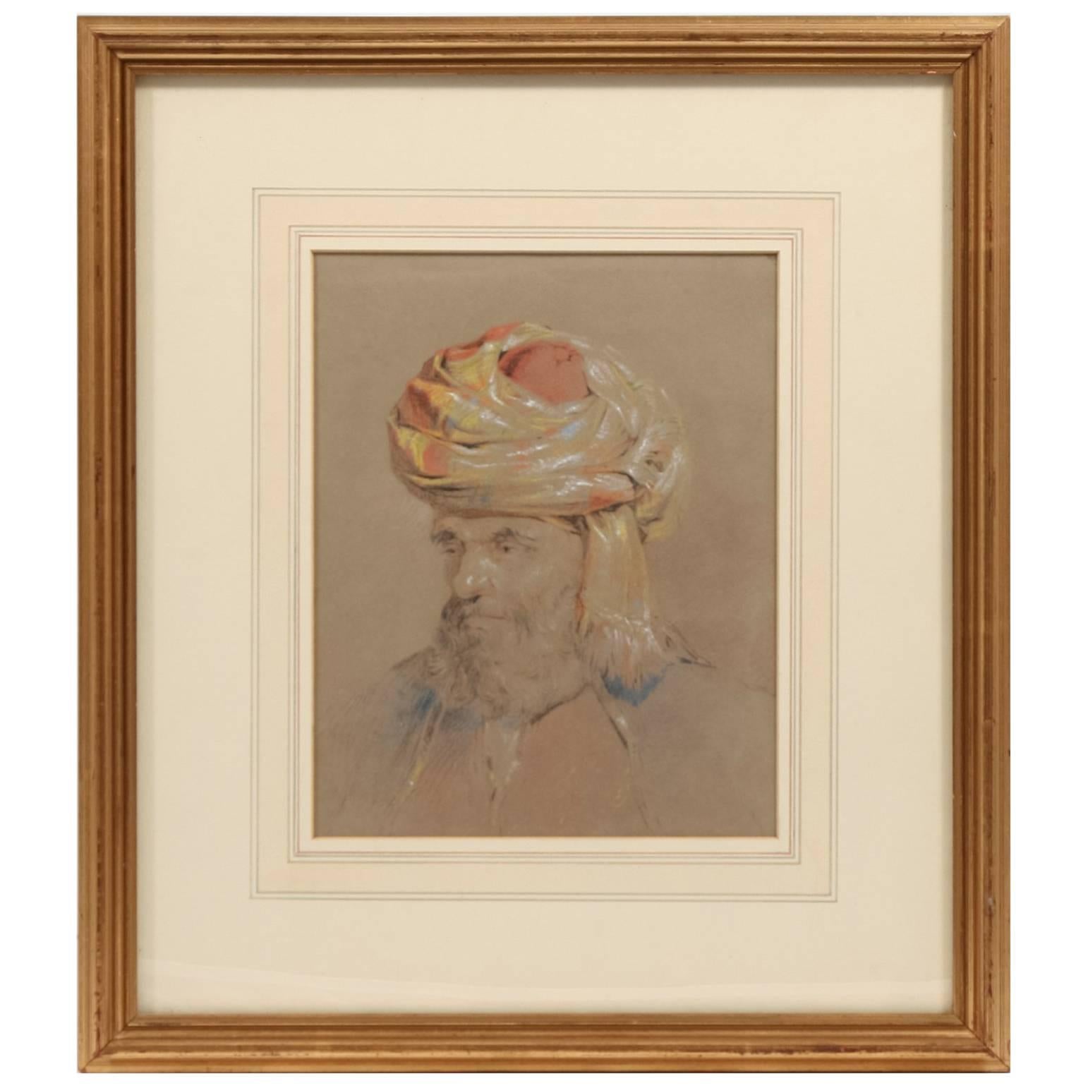 Portrait of a Turkish Gentleman For Sale