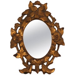 Vintage Little Florentine Mirror