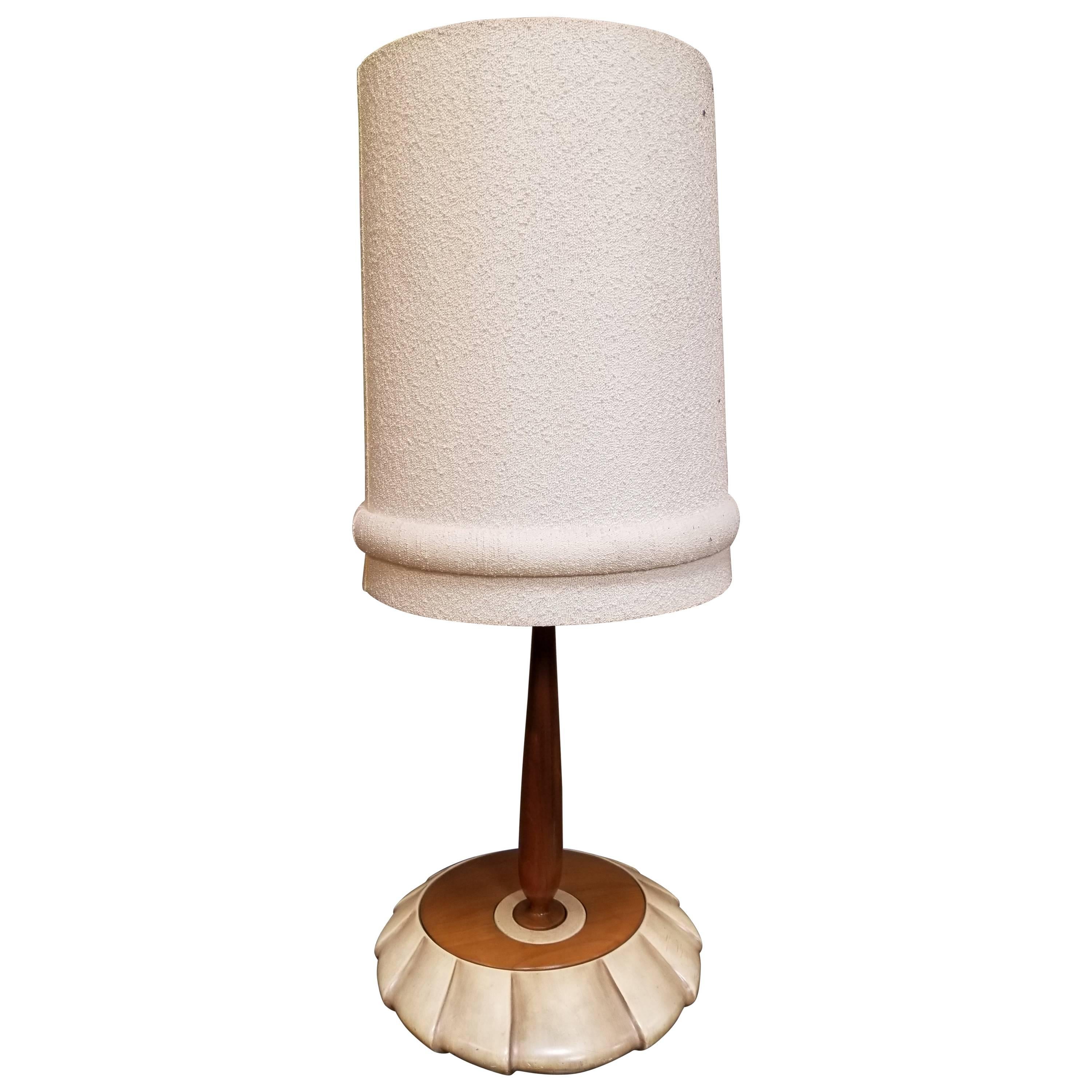 1950's Asymmetrical Table Lamp For Sale