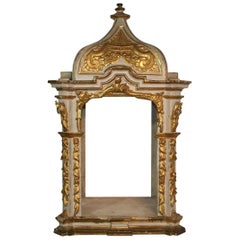 Large 19th Century Spanish Baroque Style Altar