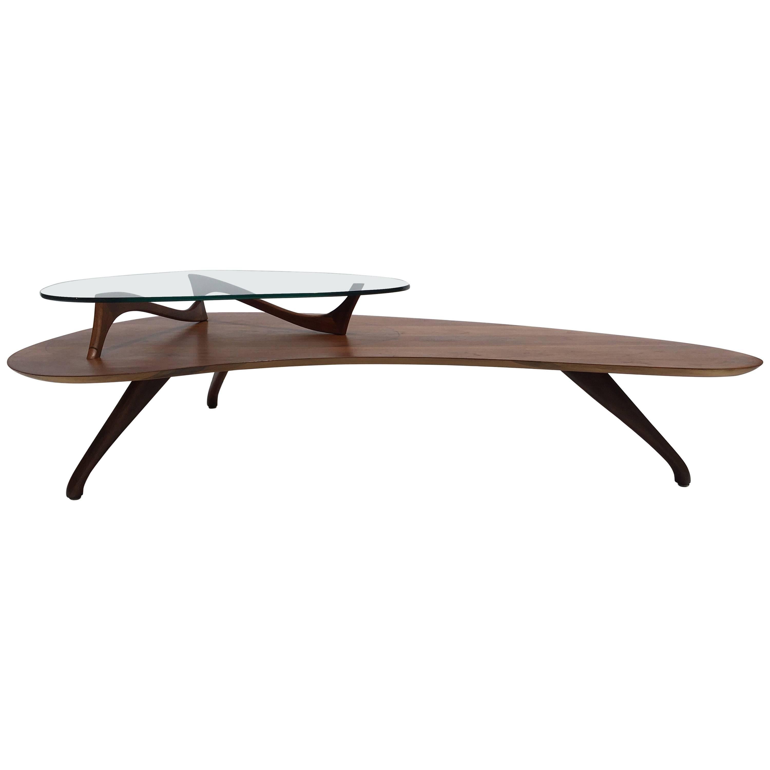 Coffee Table in the Style of Vladimir Kagan