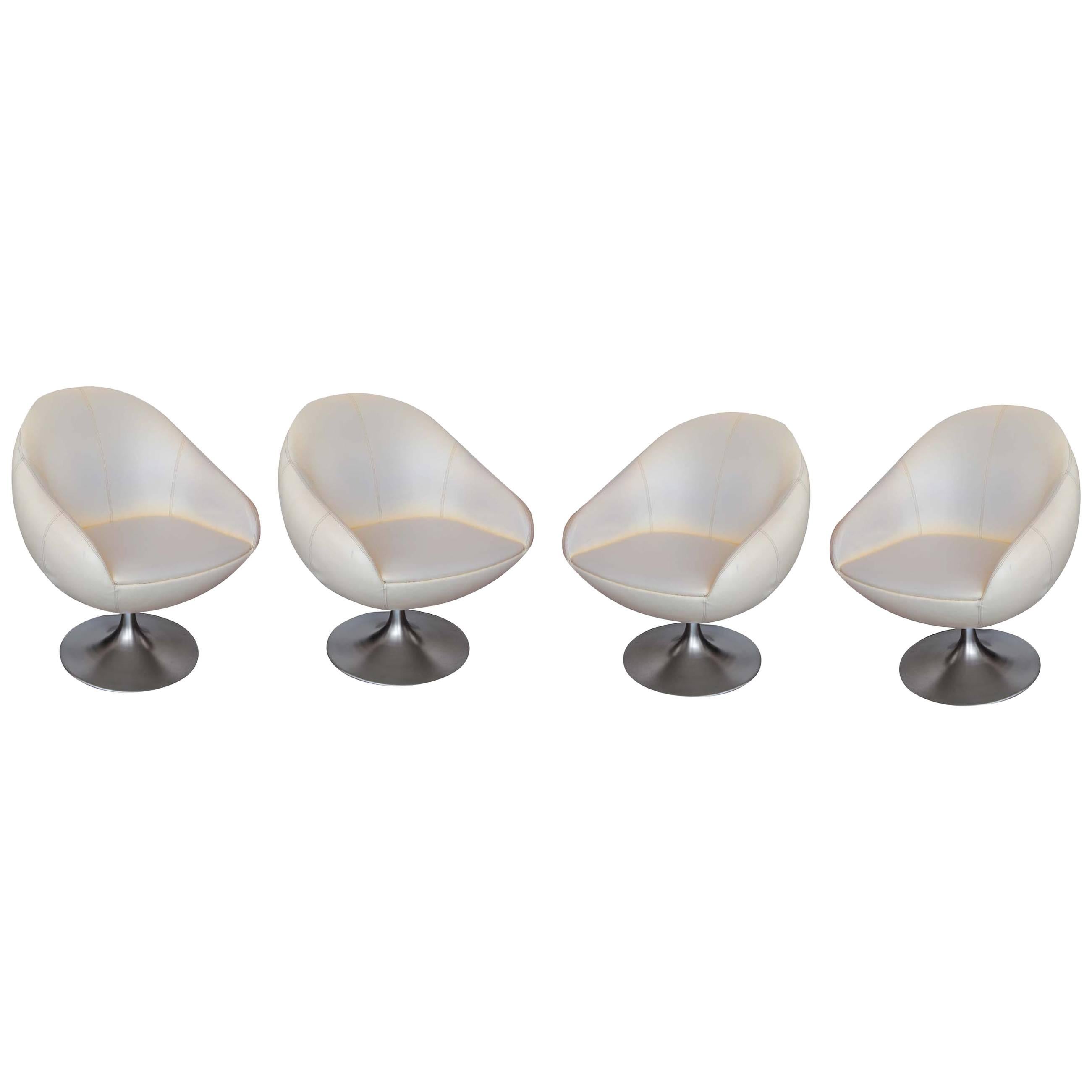 Vintage Egg Chairs 'Set of 4'