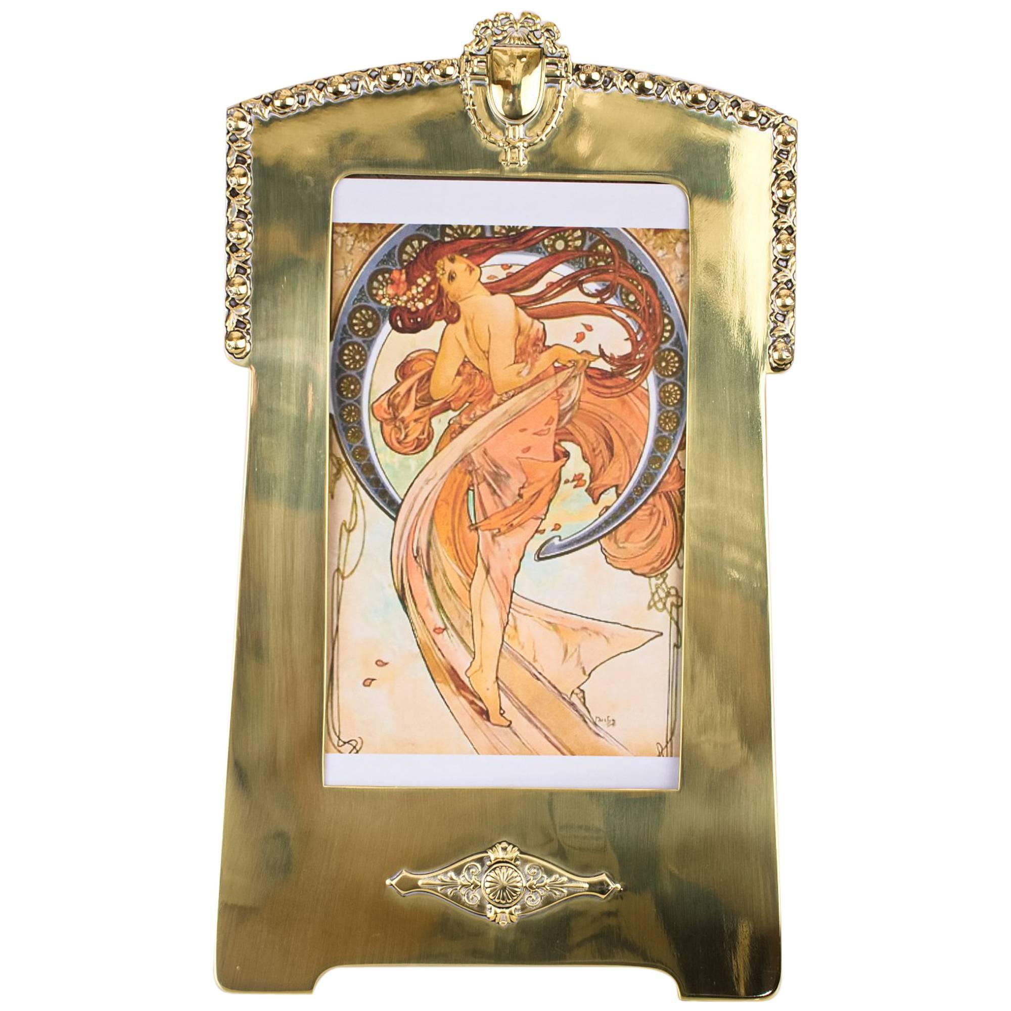 Art Nouveau Picture Frame For Sale at 1stDibs