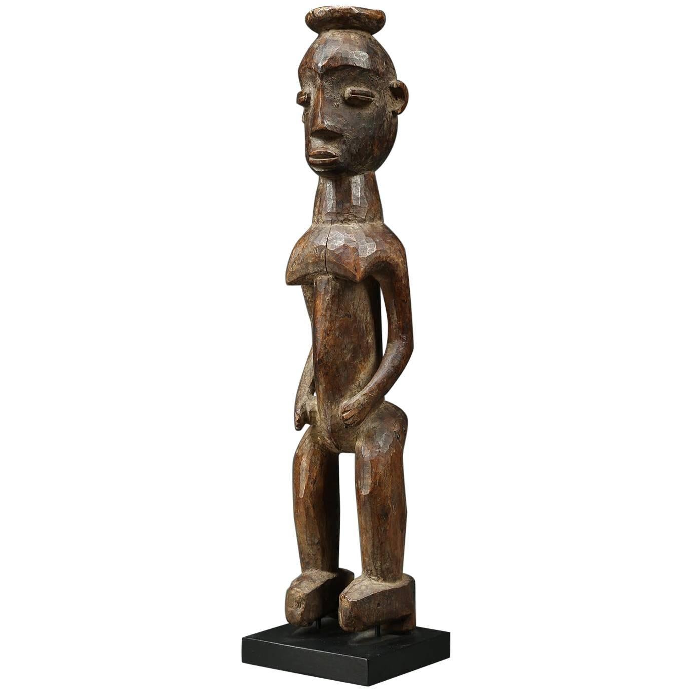 Tribal Lobi Standing Female Figure, Ghana, Africa