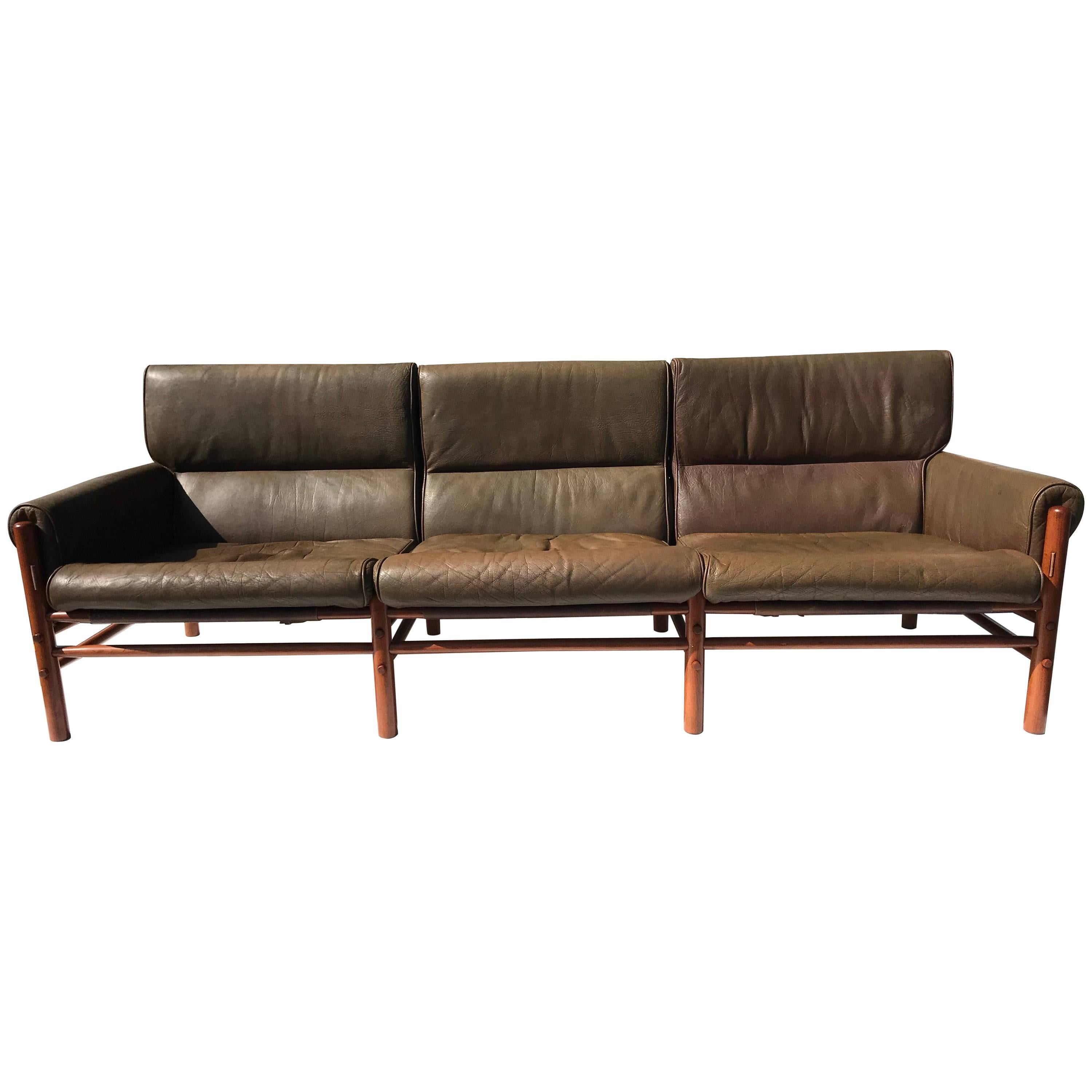 Arne Norell Safari Sofa "Kontiki" Model