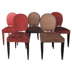 15 Fine French Art Deco Dining Chairs