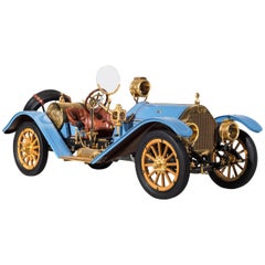 1913 Mercer 35J Raceabout, Exceptional 1/8 Scale Model by Sapor Modelltechnik