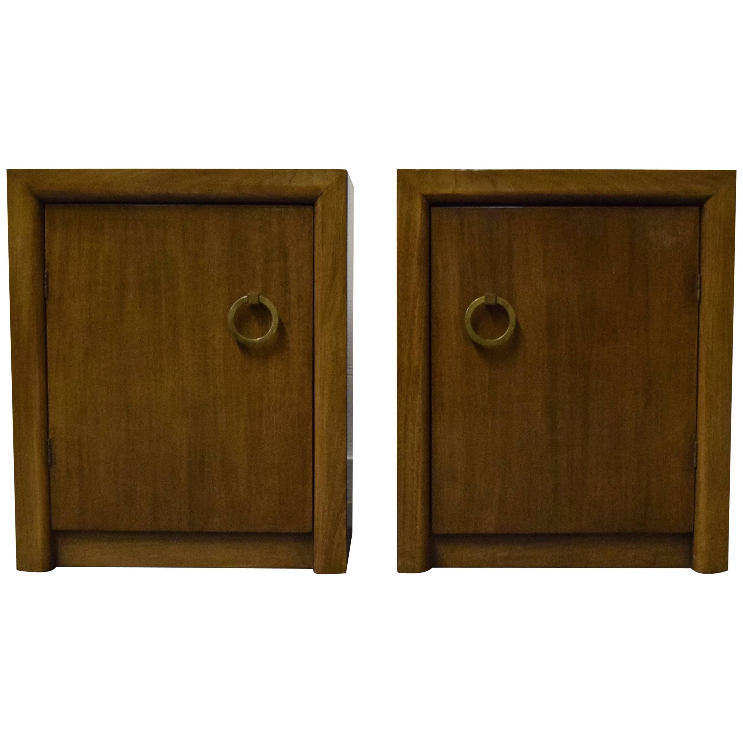 Pair of T.H. Robsjohn-Gibbings for Widdicomb Nightstands