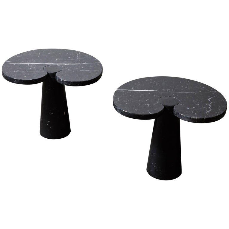 Angelo Mangiarotti Eros occasional tables, 1971, offered by Sumner