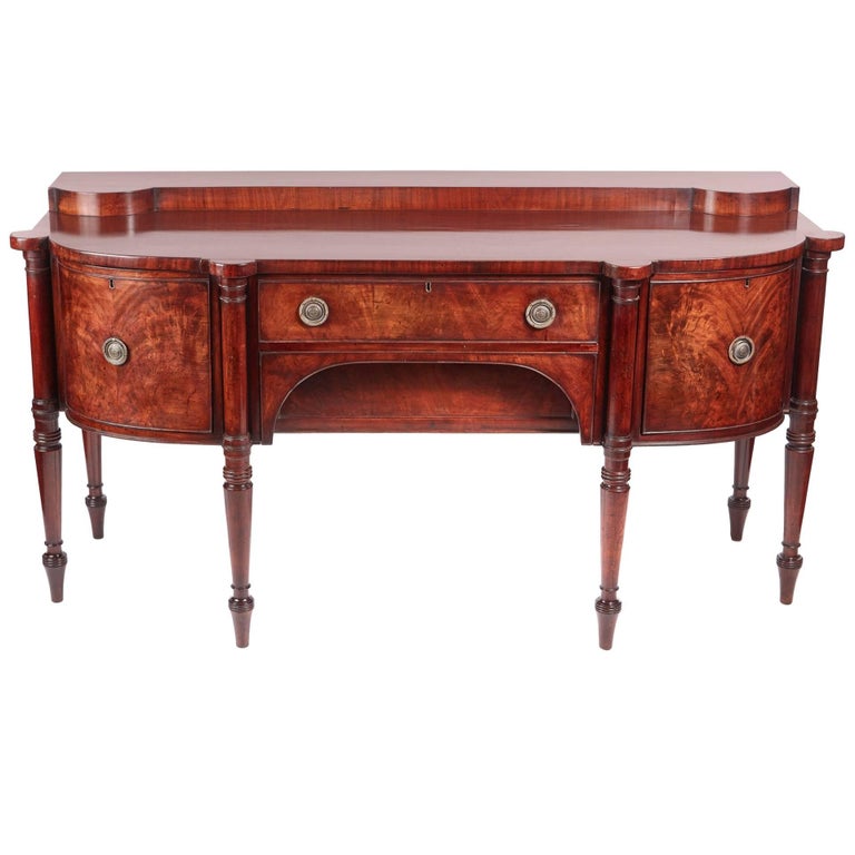 Quality III Antique Mahogany Sideboard For Sale at 1stDibs