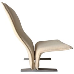 Pierre Paulin High Back Lounge Chair Model F784, Concorde for Artifort, 1960s