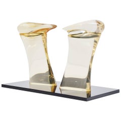 Jan Verschoor Scultura in plexiglass, Olanda, 1970