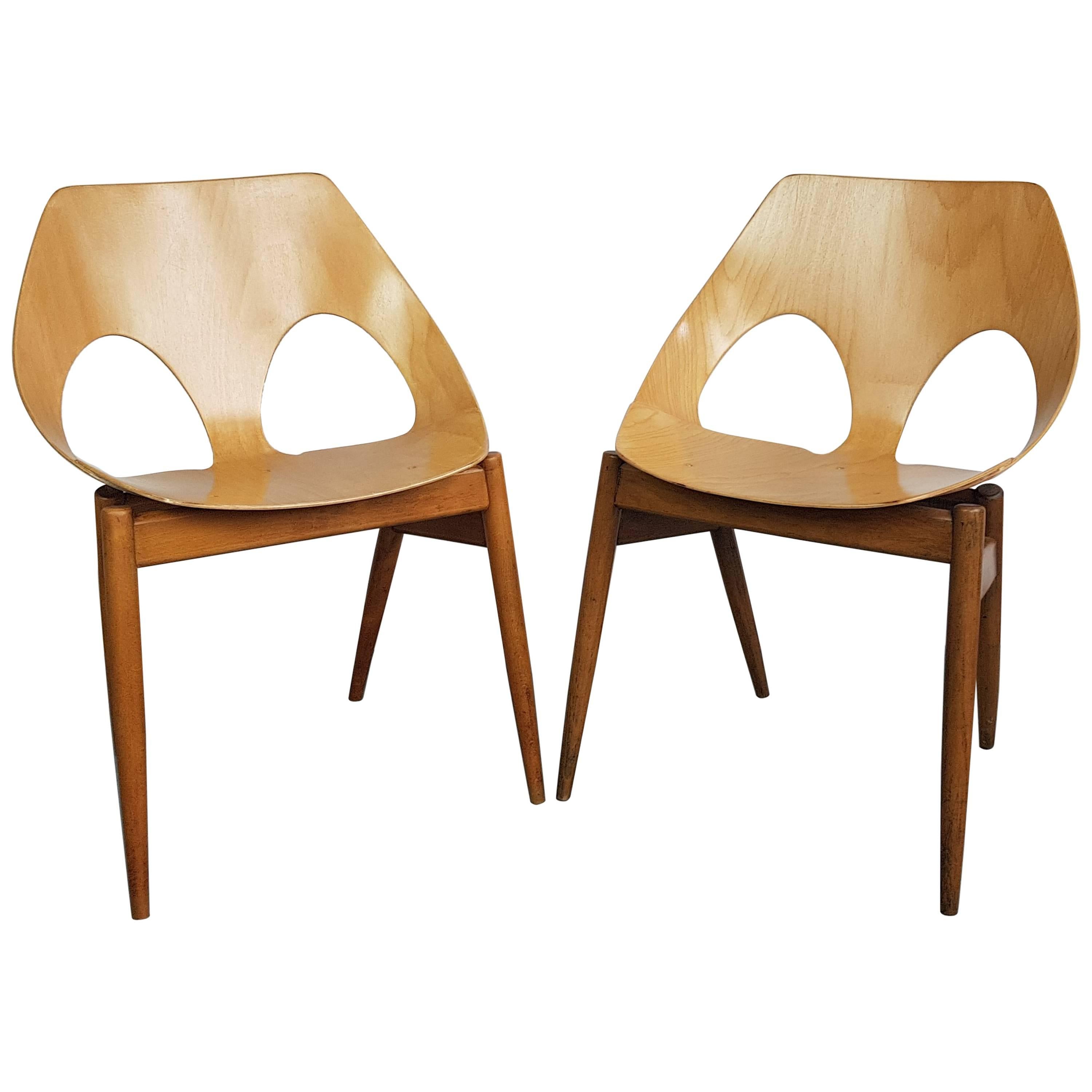 Pair of 1950s Jason Chairs Designed by Carl Jacobs & Frank Guille for Kandya For Sale