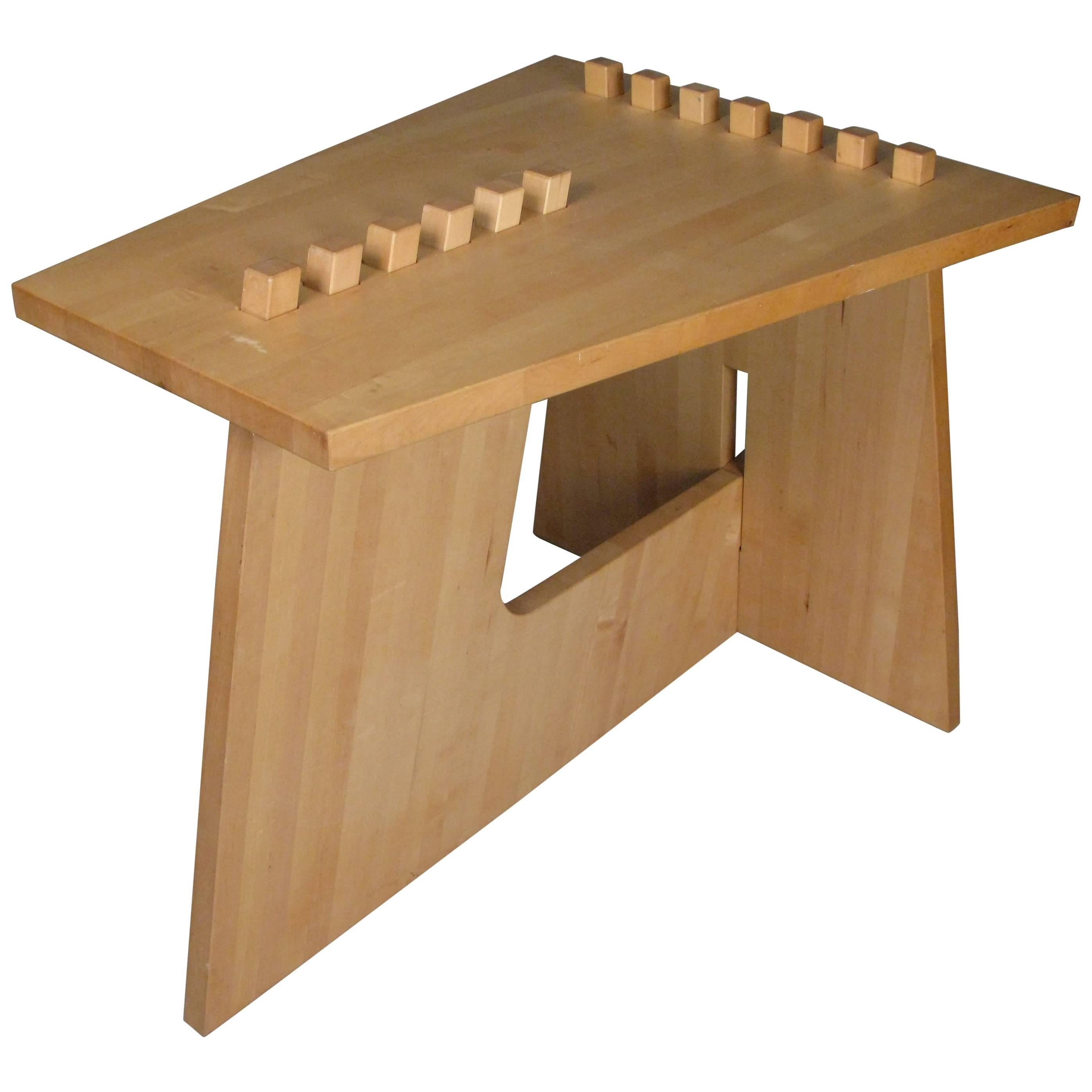 Studio Puzzle Table in Oak