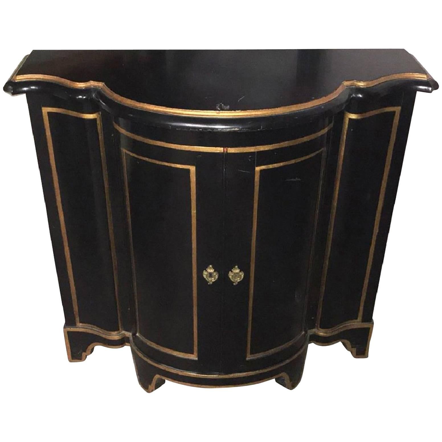 Italian Neoclassical Console Cabinet