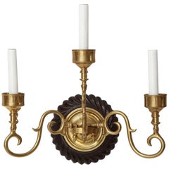 Anglo-Indian Three-Light Sconce