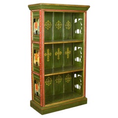 Antique Painted Bookcase, European, Scandinavian, Bookshelf, circa 1900