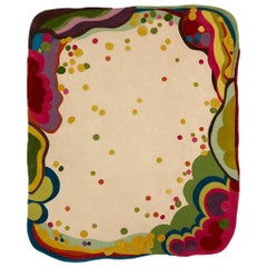 Angela Adams Garden Rug, Colorful, 100% NZ Wool, Handcrafted, Modern