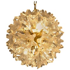 Midcentury Sputnik Murano Chandelier by Paolo Venini for VeArt