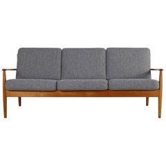 1960s Danish Modern Teak Sofa by Grete Jalk for France & Son Mod. 118/3