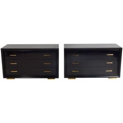 Pair of Low Slung Chests or Night Stands