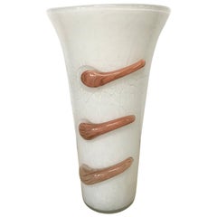 Ugo Campili Murano Glass Vase