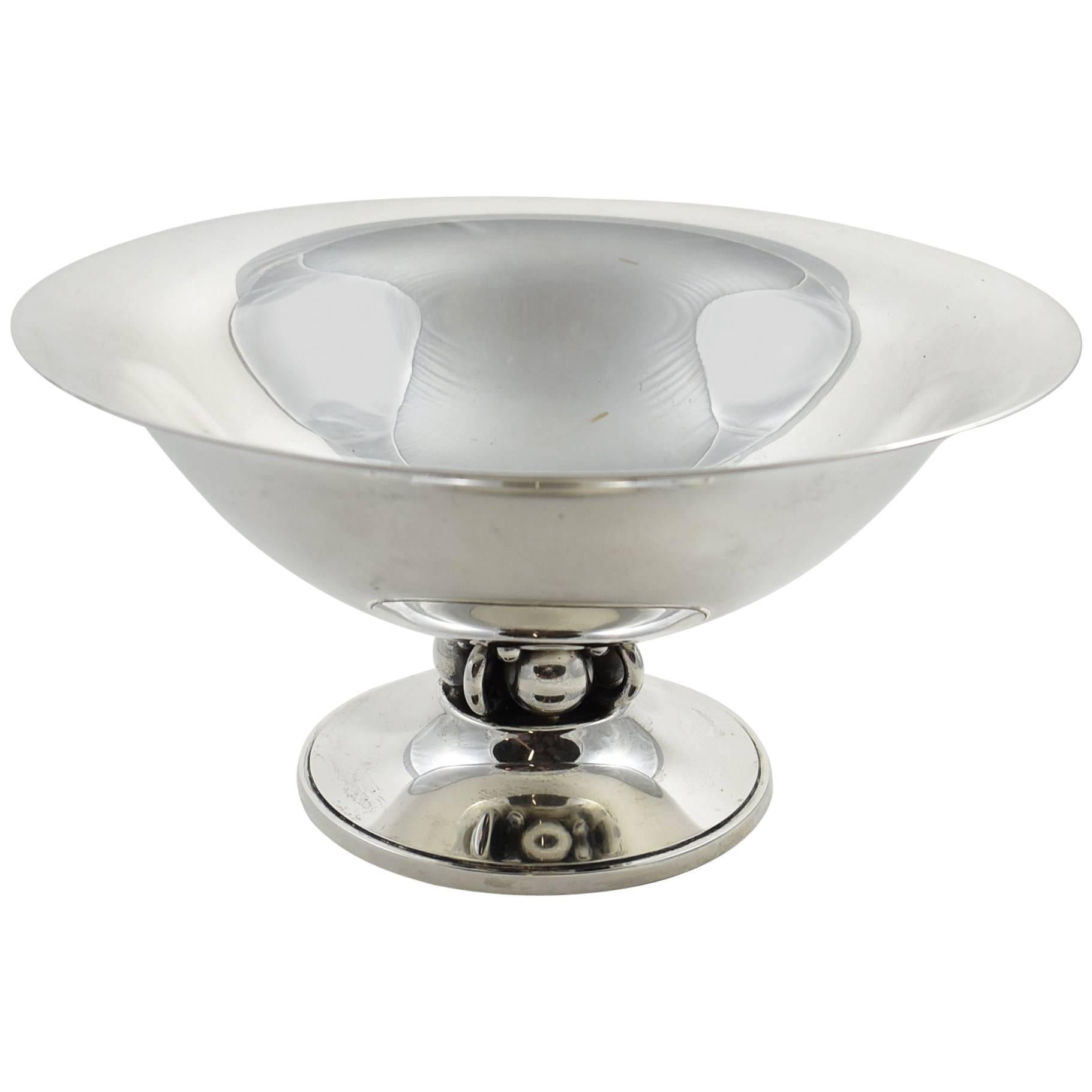 Sterling Silver Bowl by Georg Jensen Designer Lapaglia for International 