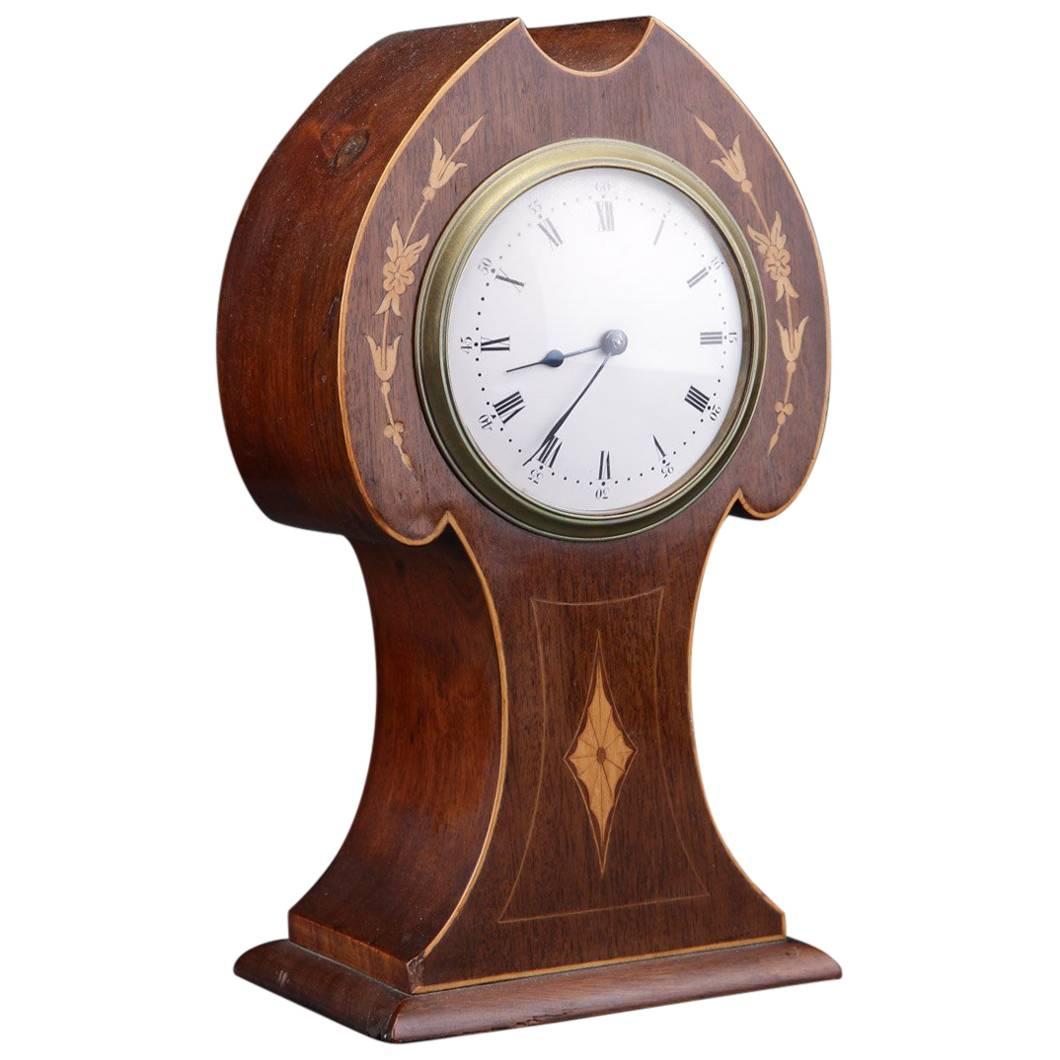 Mantel or Table Clock in Empire Style For Sale