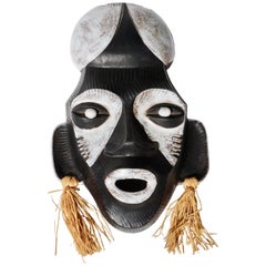 Ceramic African Mask by Anzengruber