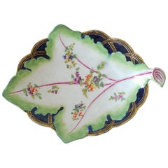 Cabbage Leaf Dish, Derby Porcelain Works, circa 1755