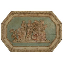 Rare Early 19th Century French Neoclassical Panel