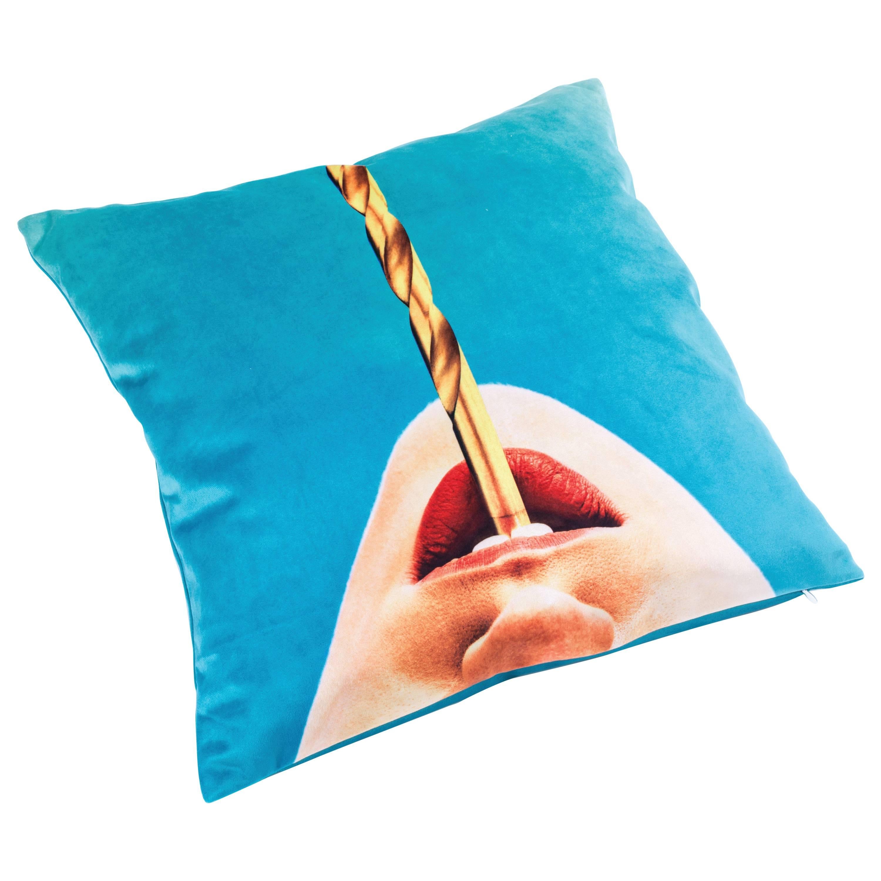 Coussin en polyester Seletti par "Toiletpaper" - Drill